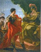 Mucius Scevola before Porsenna PELLEGRINI, Giovanni Antonio